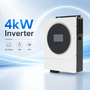 Sistema de Energía Solar Híbrido de 4kW, Stock en la UE, Salida Dual MPPT, Onda Sinusoidal Pura, para Uso Doméstico, Almacenamiento de Energía Fuera de la Red, Suministro de Respaldo - Product Image 1