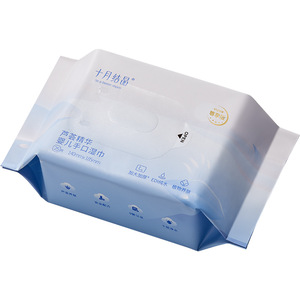 Toallitas para manos y boca para bebés October Crystal, 25 hojas, 140 mm x 185 mm, cuidado de la piel portátil - Product Image 1