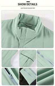 Gilet d'hiver unisexe de haute qualité avec logo, vente en gros OEM ODM, col montant, sans manches, vêtement d'extérieur chaud pour hommes - Product Image 3