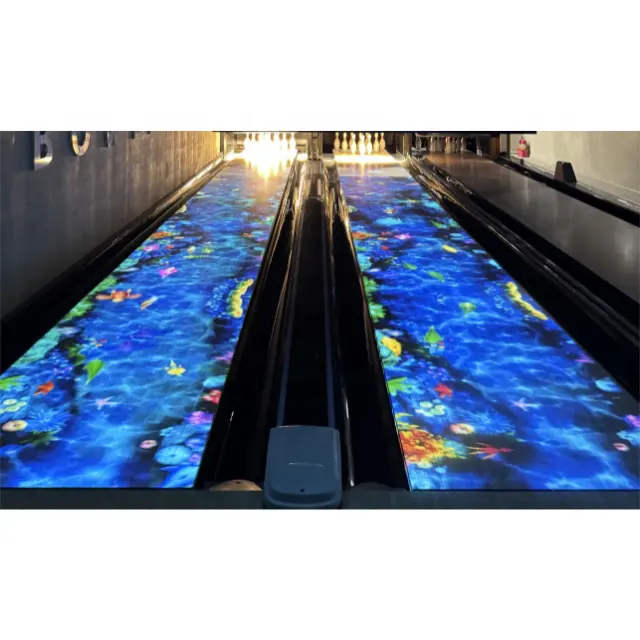 Bowling Game AR Bowling Alley Projection Kids Play Interactive Bowling Lane Projection Games Interactive