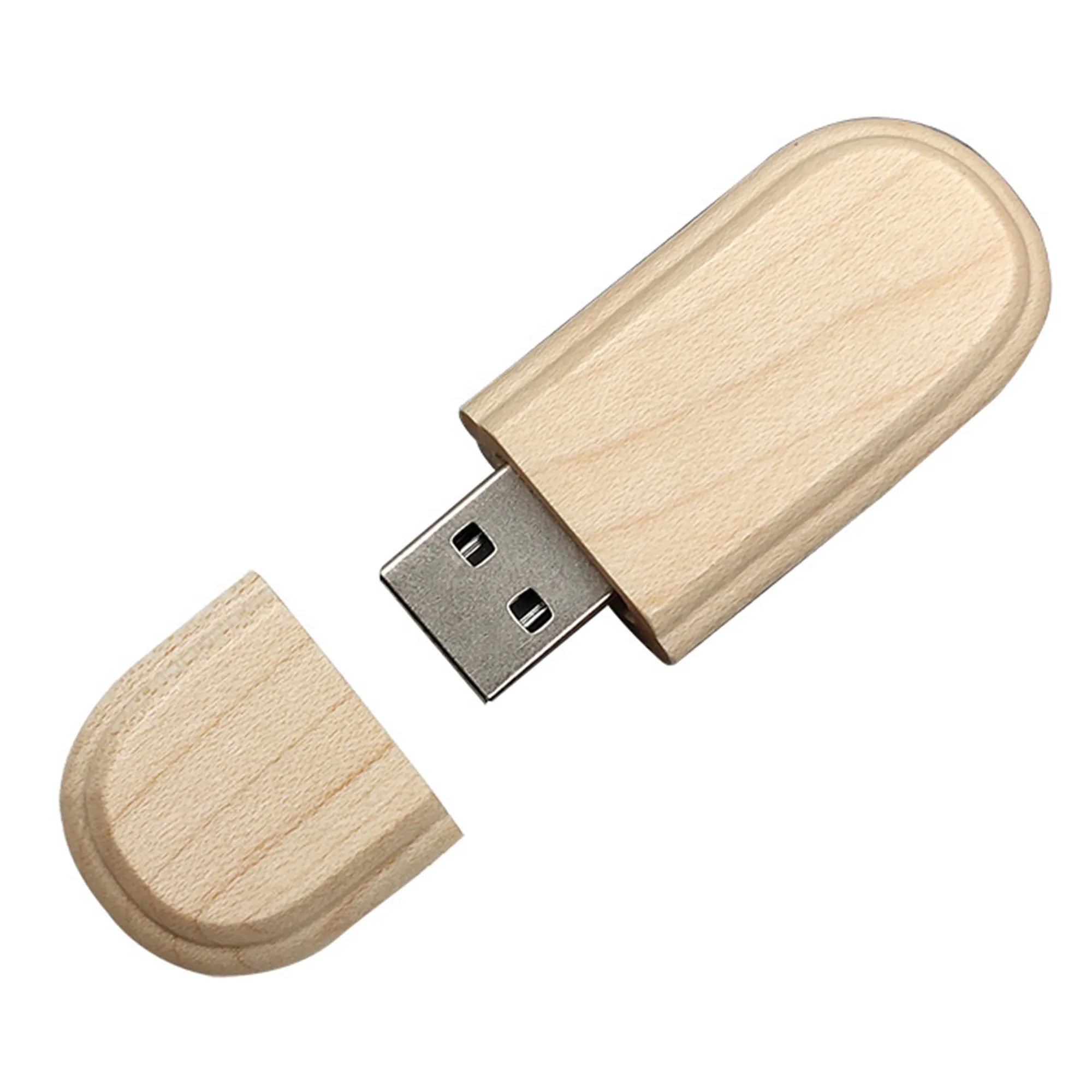 Langsung dari pabrik USB Flash Drive kayu kreatif 4GB sampai 128GB antarmuka 2.0 baru untuk iklan & Hadiah