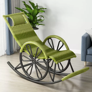 Fauteuils pliants et canapés pliants STG en rotin, style européen et américain, modernes, pour <span class=keywords><strong>jardin</strong></span> extérieur, pour adultes, pour la sieste et la détente - Product Image 3