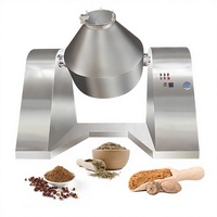 Machine de séchage de poudre d'épices de dessiccateur de vide rotatoire de traitement des aliments de double cône de rendement élevé