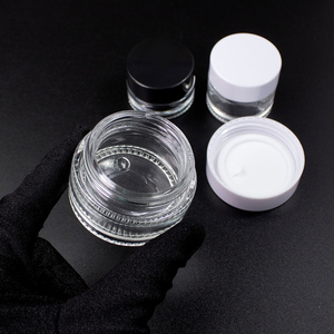 Frascos de Vidrio de Alta Calidad de 5g, 10g, 15g, 30g, 50g, Transparentes, Mate, Negros, Blancos, para Mantener los Extractos Frescos, a Prueba de Niños - Product Image 5