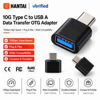 Adaptor OTG USB C ke USB A Mini Tipe C Male ke USB Female untuk MacBook iPad Pro Samsung Ponsel Flash Drive Mouse Keyboard