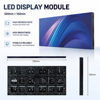 Module d'affichage LED intérieur pour hall d'exposition, avec circuit intégré de driver spécialisé pour lampe LED SMD, à raccordement sans soudure, fourni directement par l'usine