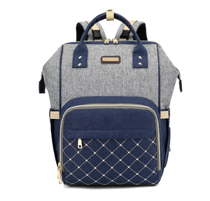 <span class=keywords><strong>Mochila</strong></span> Pañalera, Bolsa de Bebé con 15 Bolsillos, Bolso de Viaje para Niña o Niño con Bolsillo Térmico, Linda Bolsa de Pañales con Correas para Cochecito - Product Image 1
