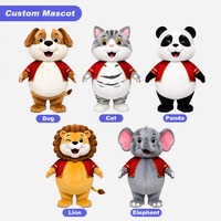 Vêtements à thème panda en vente, ensembles de vêtements panda en vente, vêtements rouges personnalisés pour hommes et femmes, événement sportif du Nouvel An