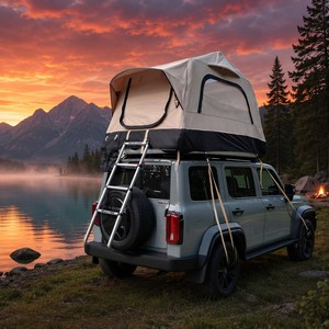 Carpa Inflable Multiusos para Vehículos, Instalación Instantánea con un Clic, Integración Universal con la Puerta Trasera de SUV, Versatilidad Independiente, Resistente a Tormentas - Product Image 3