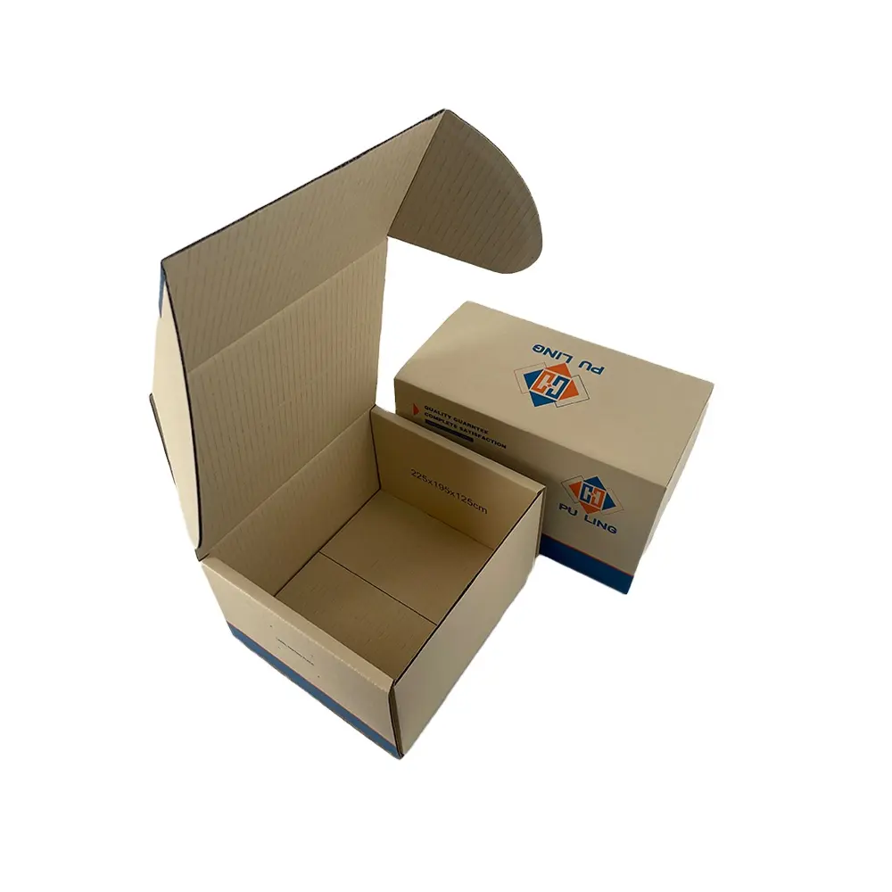 Fabrik-Direktpreis faltbare Autoparts Bremspumpenverpackung recycelbare Kartonpapierboxen aus Wellpappe