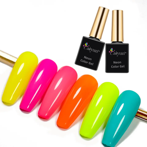 Barniz fluorescente Manicura Etiqueta privada <span class=keywords><strong>Verde</strong></span> Amarillo Púrpura Esmalte de <span class=keywords><strong>uñas</strong></span> Soak Off Gel de <span class=keywords><strong>color</strong></span> neón - Product Image 2