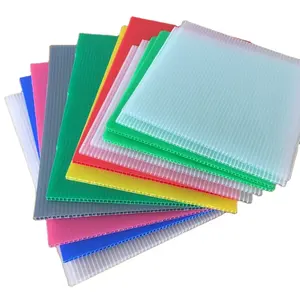 Best price PP Material 2mm 3mm 4mm 5mm 6mm White corrugated plastic Board/corflute sheet/corex board pp hollow board