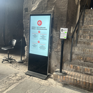 Quiosco personalizable para tableta Android de 65 pulgadas, tótem electrónico de pie para suelo interior, soporte personalizable para Centro Comercial Digital - Product Image 1