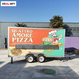 Remorque de cuisine mobile entièrement équipée pour hot-dogs, hamburgers, pizzas, certifiée DOT VIN CE, idéale pour les camions de restauration rapide. - Product Image 6