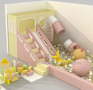 Eibele Mejor Precio Niños Soft Play Equipment Indoor Soft Contained Playground <span class=keywords><strong>con</strong></span> Ball Pit para Padre-Hijo Restaurante - Product Image 6