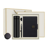 Nouvelle promotion 2025 : Coffret cadeau d'affaires avec tasse isotherme en acier inoxydable, stylo et carnet en cuir pour la Saint-Valentin et la Fête des Mères