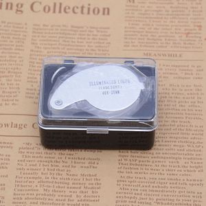 Loupe binoculaire portable LED 40X de haute qualité pour la réparation de bijoux et de montres - Product Image 4