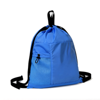 Sac à dos léger pliable et imperméable avec cordon de serrage pour la gym, la randonnée, la course à pied, le basketball, le rangement et les activités sportives