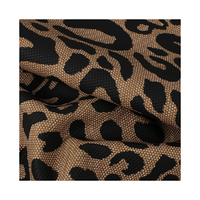 PVC imitation léopard impression cuir produit tissu pour sac à main valise vêtement chaussures meubles