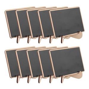 Perfect Erasable Rectangle Chalk Boards for Menu on the Table Best <strong>Mini</strong> Blackboards <strong>Mini</strong> Chalkboard Signs with Stand - Product Image 6
