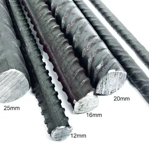 Factory Supply Cheap Price Iron Rods Bar Deformed Steel Rebar for Building Metal
