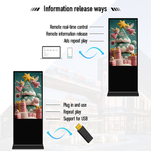จอแสดงผลดิจิทัลในร่ม Tacteasy 60Hz สำหรับโฆษณา พร้อมหน้าจอสัมผัส ได้รับการรับรองมาตรฐาน CE/FCC เหมาะสำหรับห้างสรรพสินค้าและโบสถ์ - Product Image 2