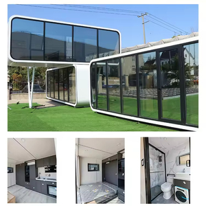 Casa Container Personalizzata in Stile Zen Minimalista, Atmosfera Accogliente e Tranquilla, Cabina Apple - Product Image 5