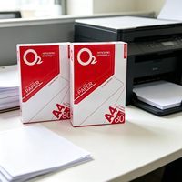 Papel de Copia Blanco A4 de Alta Calidad, 80g, Alta Blancura, Excelente, 500 Hojas, Papel de Copia A4 para Oficina