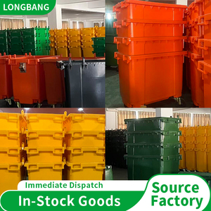 Contenedor de Basura de 660 Litros de Material HDPE de Marca de Fábrica con 4 Ruedas para Basura/Residuos/Contenedores con Ruedas - Product Image 5