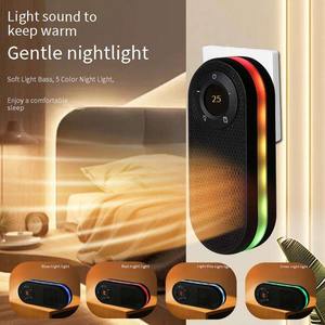 Calentador Eléctrico de Pared o Escritorio, Calefactor PTC de Calentamiento Rápido con Control Remoto para Hogar, Oficina, Baño, Seguro para Niños - Product Image 6