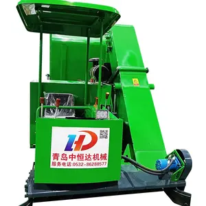 HINDA MINI Dairy Farm Fully hydraulic turning radius is flexible Cow Dung Collector Cleaning Vehicle