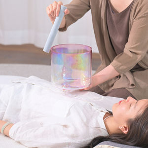 Jinfang 440Hz 432Hz Alchemy Kristal Kase Şarkı Söyleyen Çakra Temiz Ses Ücretsiz Tokmak ile - Product Image 6