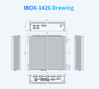 Iwill Fanless Industrial PC J3710 CPU 2xNICs VGA HD Puertos 8xUSB 6xCOM Ddr3 Ram Mini Pc