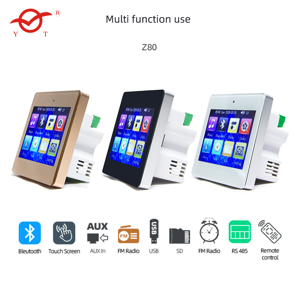 YATAO WIFI MP3 Audio Wall Amplifier Smart Home Background Music System Blue Tooth in Wall Music Amplifier with Ceiling Speaker · image 6