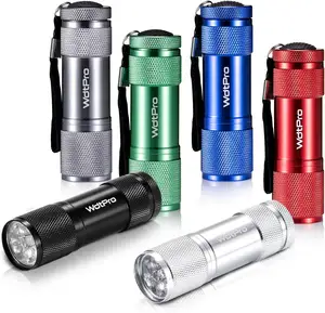LED Mini Flashlights Super Bright Flashlight with Lanyard Assorted Colors Best Tac Torch Light for Kids Night Reading torch