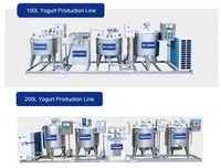 Machine industrielle de fabrication de yaourt, prix, petite usine de pasteurisation du lait, ligne de production de fromage et de yaourt