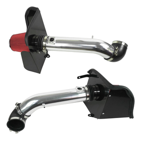 Kit d'admission d'air froid 4 pouces avec bouclier thermique pour <span class=keywords><strong>Chevrolet</strong></span> Silverado GMC Sierra 1500 Yukon Cadillac Escalade 4.8 5.3 6.0 - Product Image 1