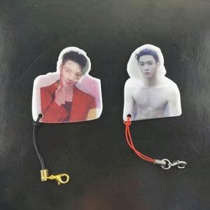 Nuevos Diseños Personalizados, Llavero Lenticular 3D con Imagen Impresa en 3D, Material Acrílico Plástico para Venta al Por Mayor - Product Image 3