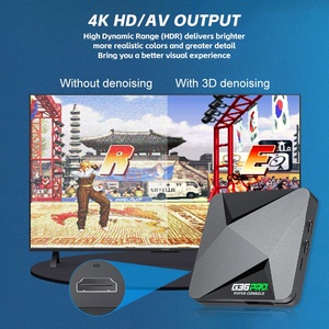 เครื่องเล่นเกมทีวี US Local Stock G36 PRO กล่องรับสัญญาณ 4K ระบบคู่ 128G เกมเรโทร พร้อมคอนโทรลเลอร์ไร้สาย 2 ตัว สำหรับเล่นเกมที่บ้าน - Product Image 2