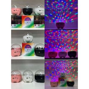 <b>Bluetooth</b> <b>Speaker</b> <b>With</b> <b>Light</b> Party Lighting Effect Colorful Disco Ball Lamp For Indoor Outdoor Use - Product Image 1