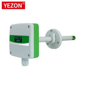 Prix usine tuyau d'échappement capteur de vitesse du vent affichage de Type de bride transducteur de vitesse de l'air Instruments de mesure de vitesse - Product Image 5