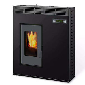 Novo Design Interior Pellet Lareira Segurança Assegurada 797*935*305mm Pellet Fogão - Product Image 1