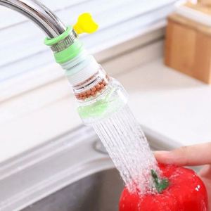 Faucet Bubbler 360 Rotatable Bent <b>Water</b> Saving Tap Aerator Diffuser Faucet Nozzle Filter <b>Water</b> Filter Swivel Head Kitchen Tools - Product Image 3