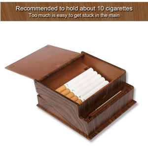 Boîte à cigarettes automatique originale avec rebond, étui fin pour cigarettes de taille standard pour 20 pièces, briquet - Product Image 2