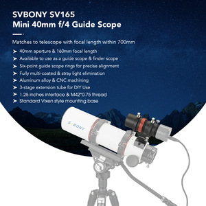 Svbony Sv165 Mini Guide Scope 40mm F4 Lightweight Short Focal Length Fmc Coated Deep Space <b>Star</b> Search Photography Accessory - Product Image 5