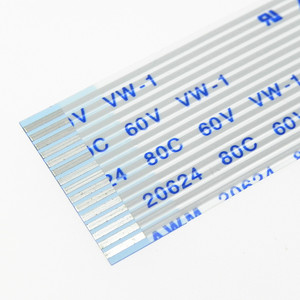 Cable Plano Flexible FFC Awm 2896 80c Vw-1 de 15 Pines, Paso de 0.5mm y 1.0mm, para Conexión de Televisión - Product Image 1