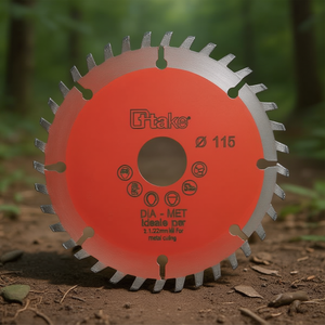 Disco de diamante de 115 mm con orificio de 22,2 mm y grosor de 1,6 mm para corte de metal - Product Image 3
