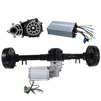 Moteur électrique différentiel de voiture électrique kit complet moteur 48v bldc pour tricycles motorisés