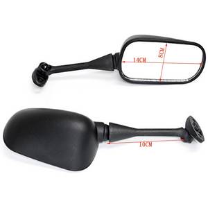 OEM Stock Racing Style Rearview <b>Mirrors</b> for CBR 600 RR 2003-2012 & 1000RR 2004-2006 Black Left & Right Set for Motorcycles - Product Image 4