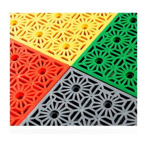 Le plancher en caillebotis en plastique antidérapant modulaire épaissit les tapis de sol d'atelier de lavage de voiture - Product Image 1